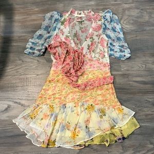 Loveshackfancy Arlo Silk Mini Dress - Never worn